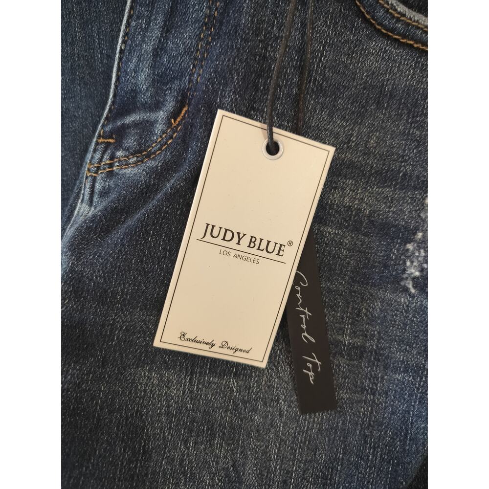 Judy Blue JB88776DK Jeans Size 1/25 High Waist Slim Fit Tummy Control - Picture 6 of 11